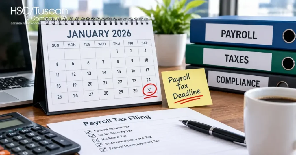 January 31 Payroll Tax Deadlines - 2026 Employer Guide