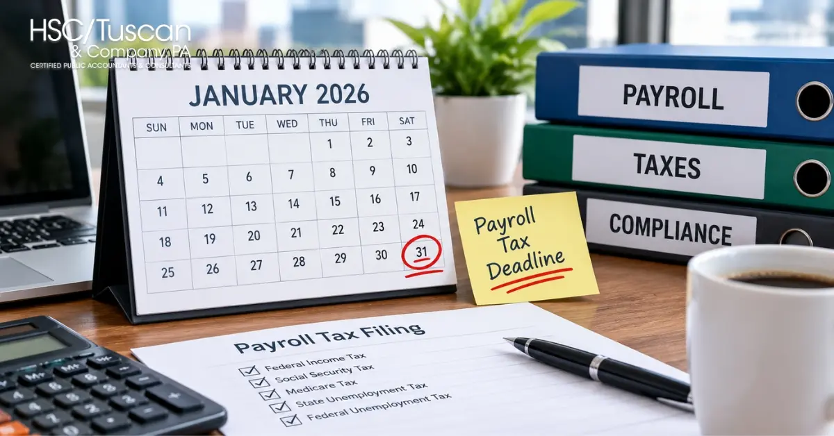 January 31 Payroll Tax Deadlines - 2026 Employer Guide
