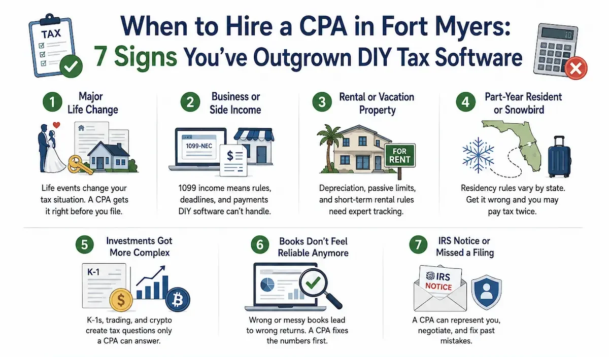 When to Hire a CPA in Fort Myers: 7 Key Signs