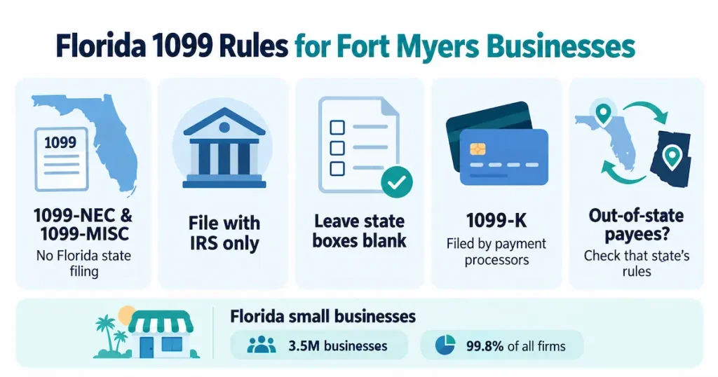 Does Florida Require 1099 Filing for Fort Myers Businesses
