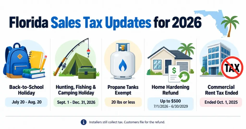What Changed in Florida Sales Tax Law for 2026?