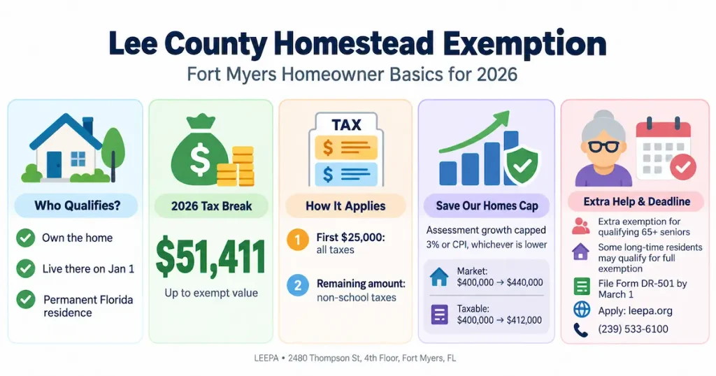 Homestead Deduction Florida: How Much Does Lee County’s Break Save?